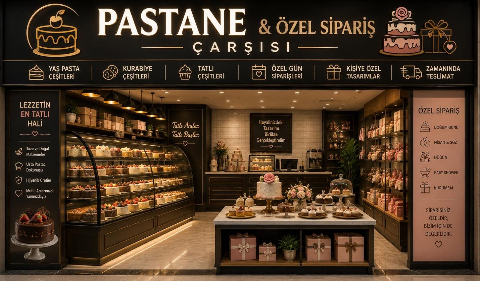 Pastane & Özel Sipariş Çarşısı